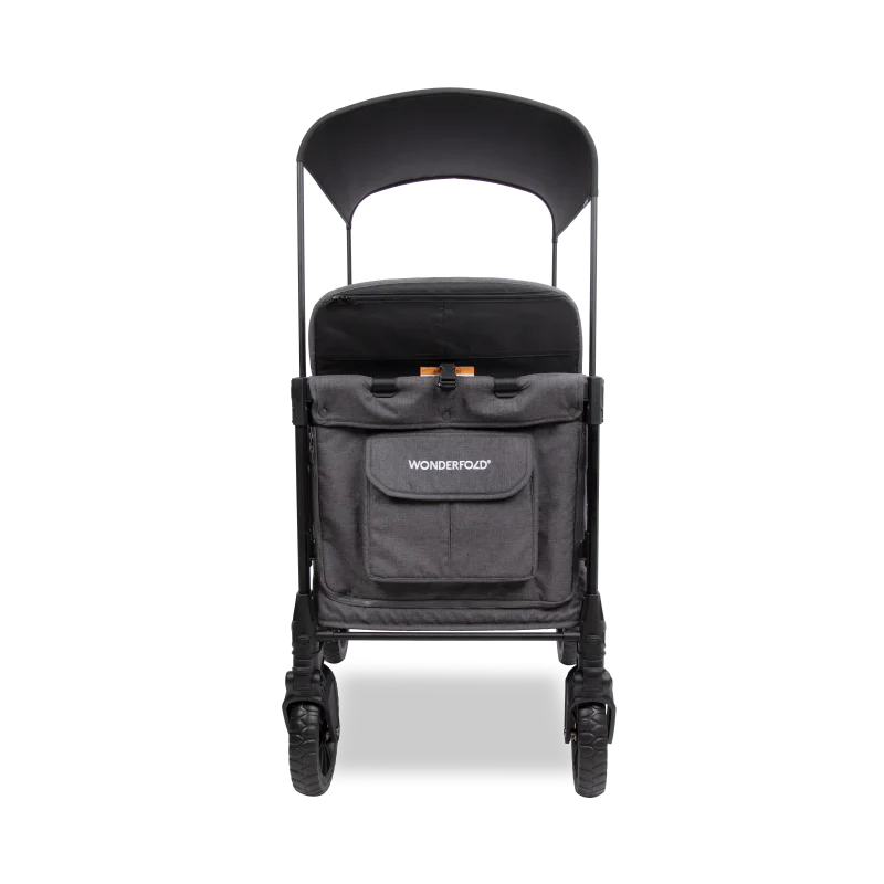 Wonderfold W4 Luxe Pro Quad Stroller Wagon