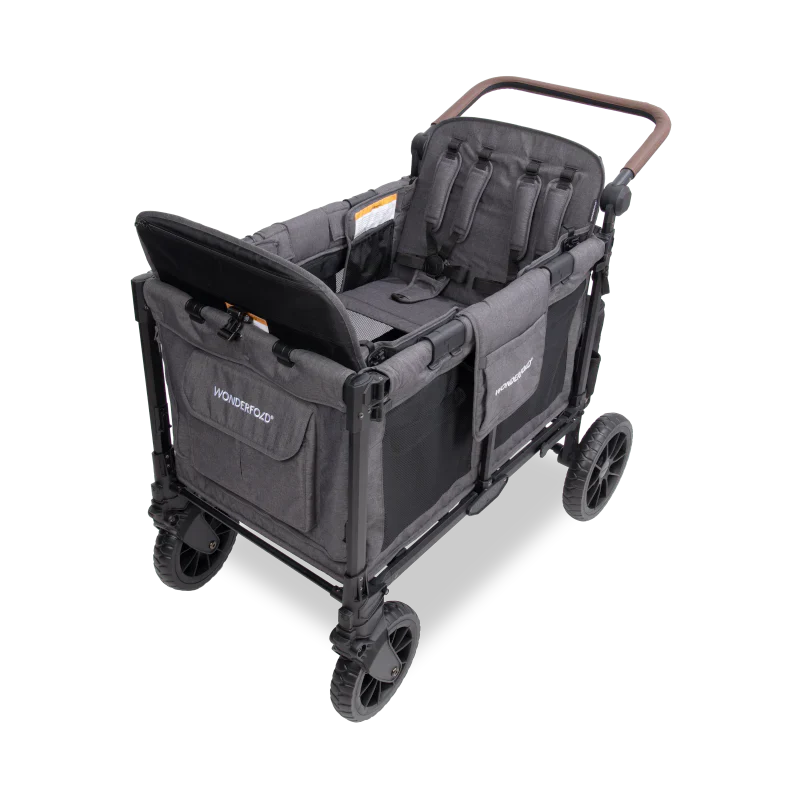 Wonderfold W4 Luxe Pro Quad Stroller Wagon