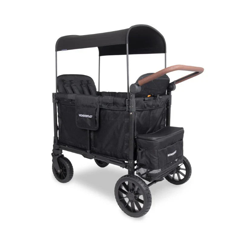 Wonderfold W4 Luxe Pro Quad Stroller Wagon
