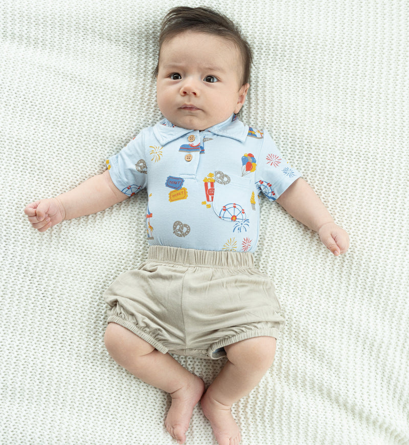 Bamboo Baby Bloomer (Owl Feather)