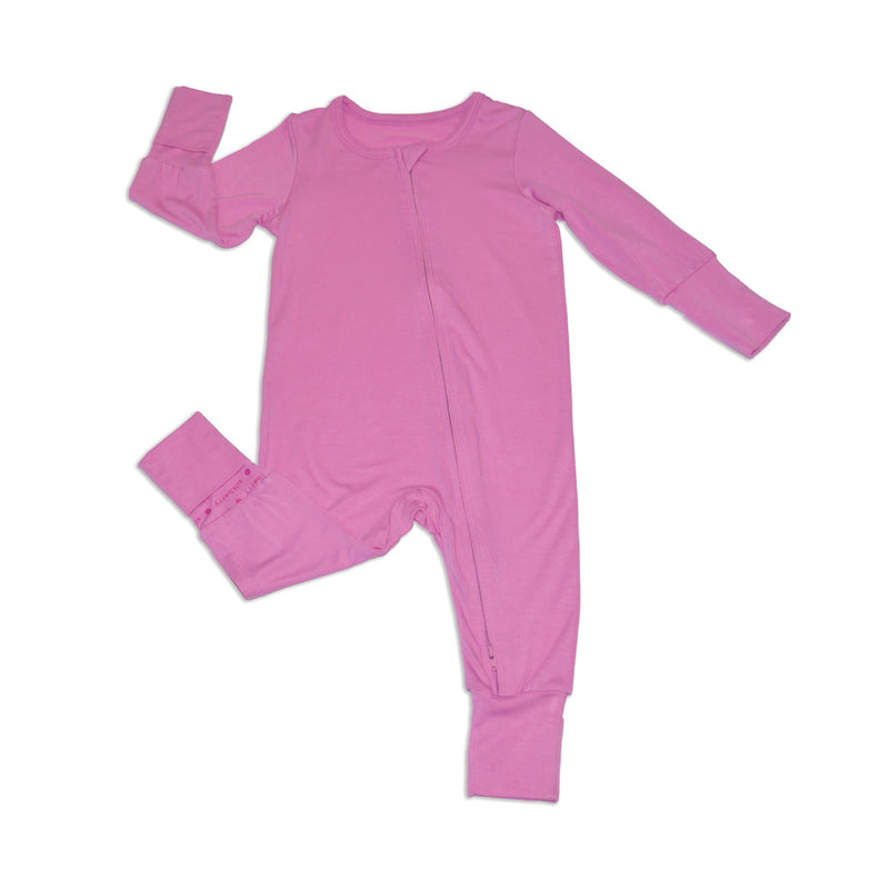 Bamboo 2-way Zipper Romper (Crocus)