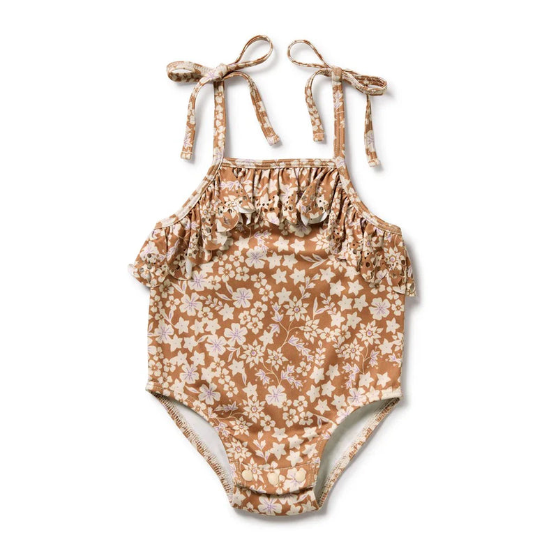 Hazel Floral Cutwork Swimsuit | Wilson + Frenchy