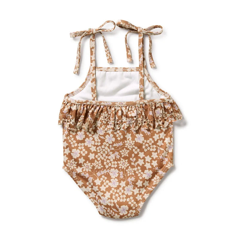 Hazel Floral Cutwork Swimsuit | Wilson + Frenchy