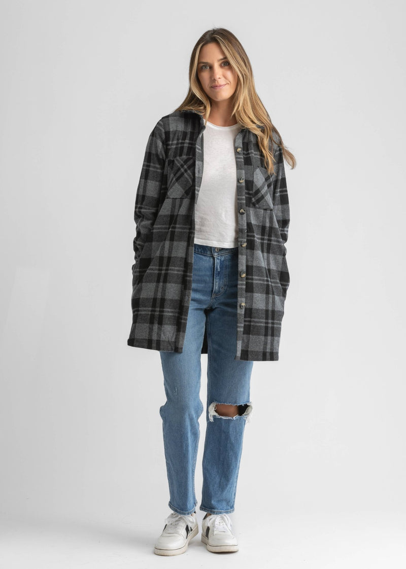 LIV Outdoor - Women's Lichen Stretch Flannel Tunic - Home & Well