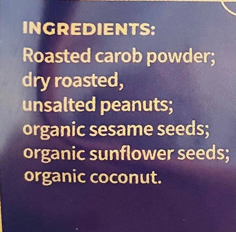 Raising John - Honey Carob Bar Mix- Makes 25 - Chocolatey flavour without the caffeine - Home & Well 