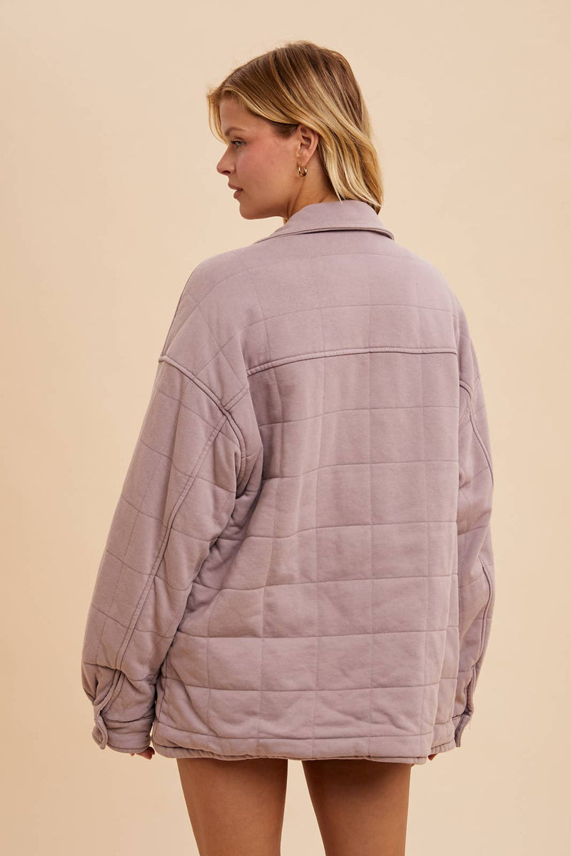 In Loom - OVERSIZED THICK QUILTED OUTERWEAR - Home & Well
