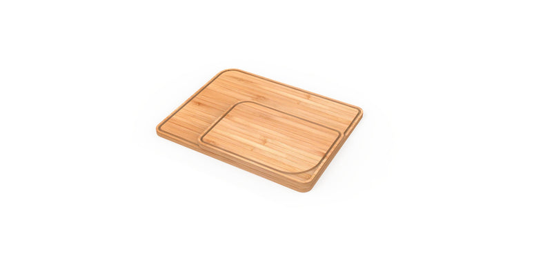 Port Style Enterprises Canada - Pebbly Bamboo Cutting Board Large 15x11" - Home & Well 
