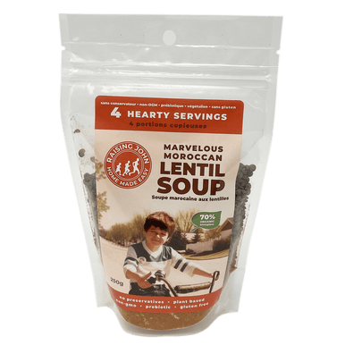 Raising John - Morrocan Lentil Soup Mix - Serves 4 - Home & Well 