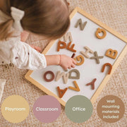 Brooklyn Neutral Magnetic Whiteboard - Home & Well