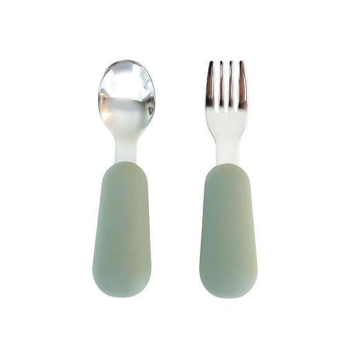 Baby Bliss - Stainless Steel & Silicone Silverware - Home & Well 