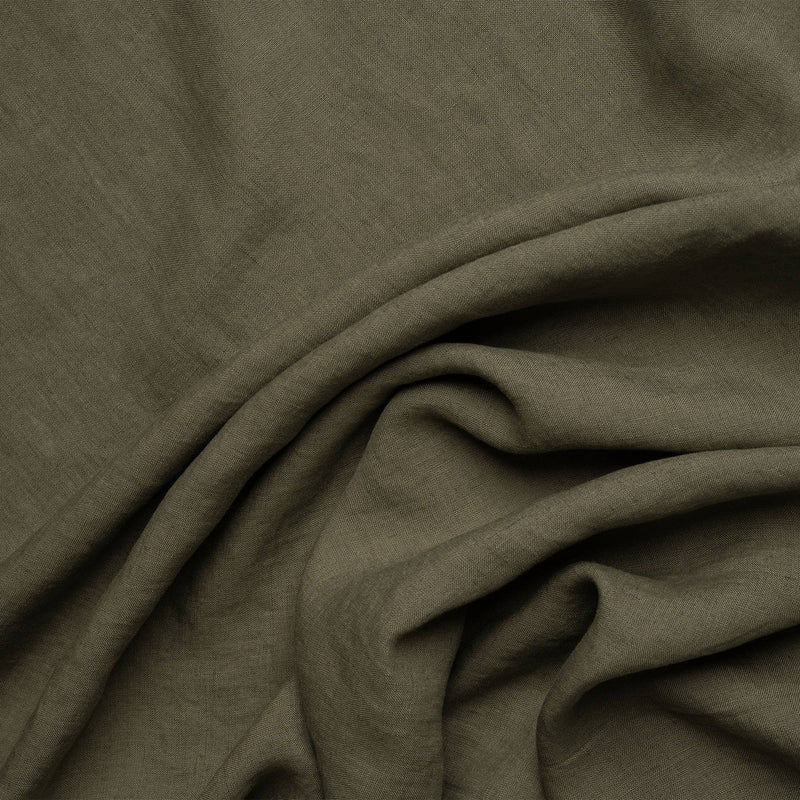 menique - Organic 100% Linen Button Front Dress Brigit