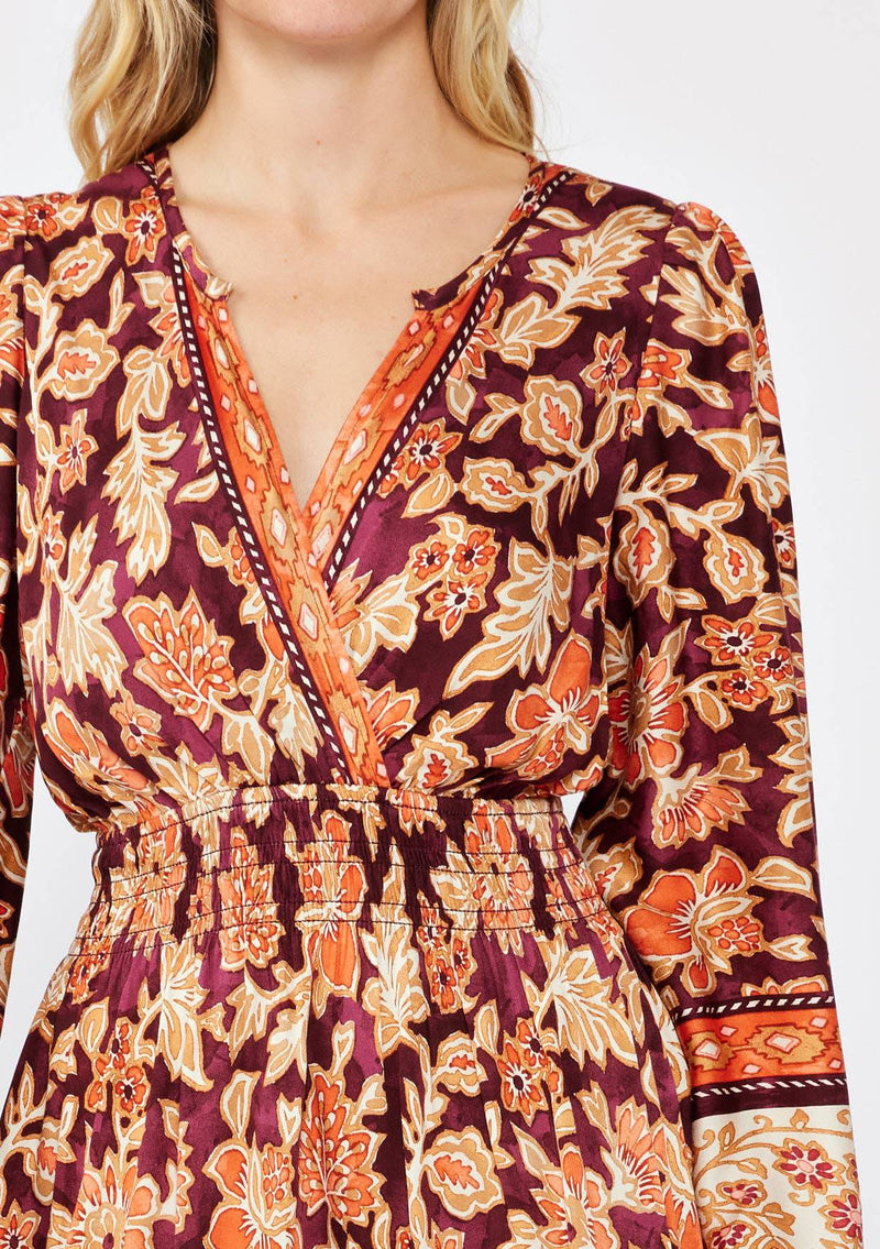 Lovestitch - Bohemian Long Bell Sleeve Mini Dress - Home & Well
