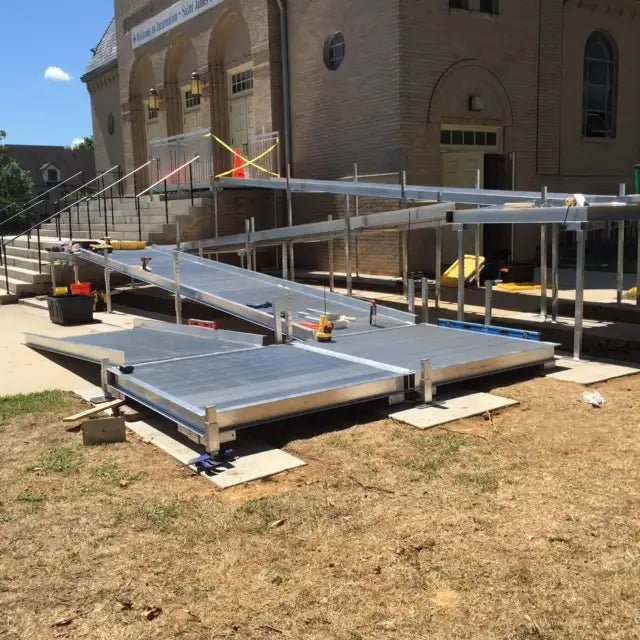 A*Com Commercial Modular Ramp Kits (with turns)