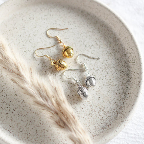 Acorn Earrings