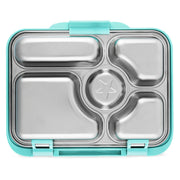 Yumbox - Stainless Steel Leakproof Bento Box - Tulum Blue - Home & Well 