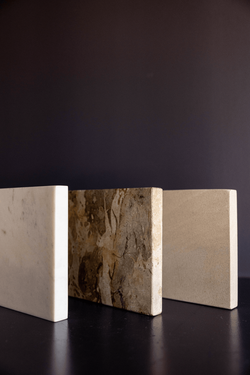 Luxe B Co - Beige Sandstone Trivet Riser - Home & Well 