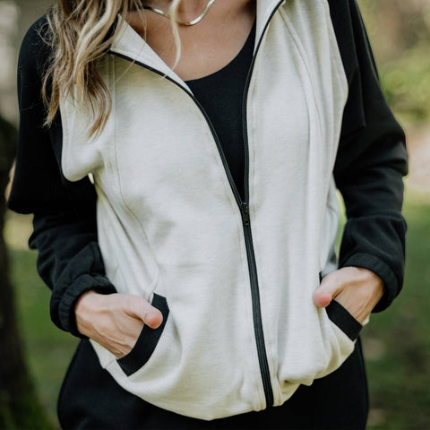 Adult Unisex Bamboo Fleece Bomber Jacket — Last Call