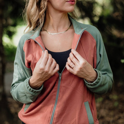Adult Unisex Bamboo Fleece Bomber Jacket — Last Call