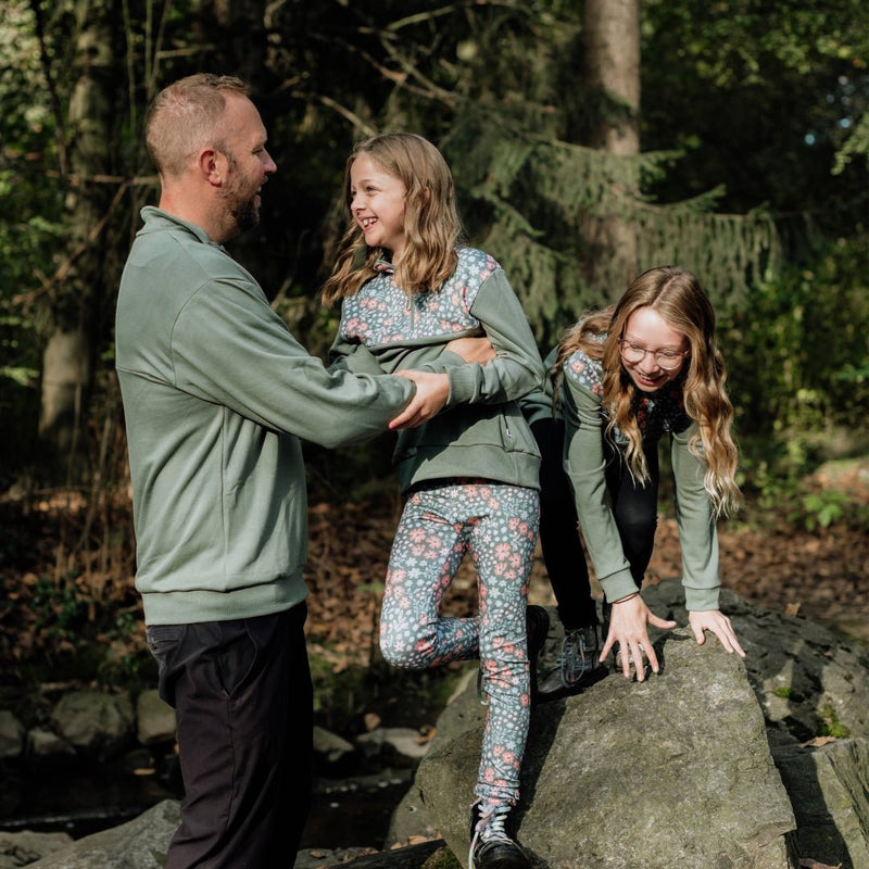 Adult Unisex Bamboo Fleece Half Zip — Last Call