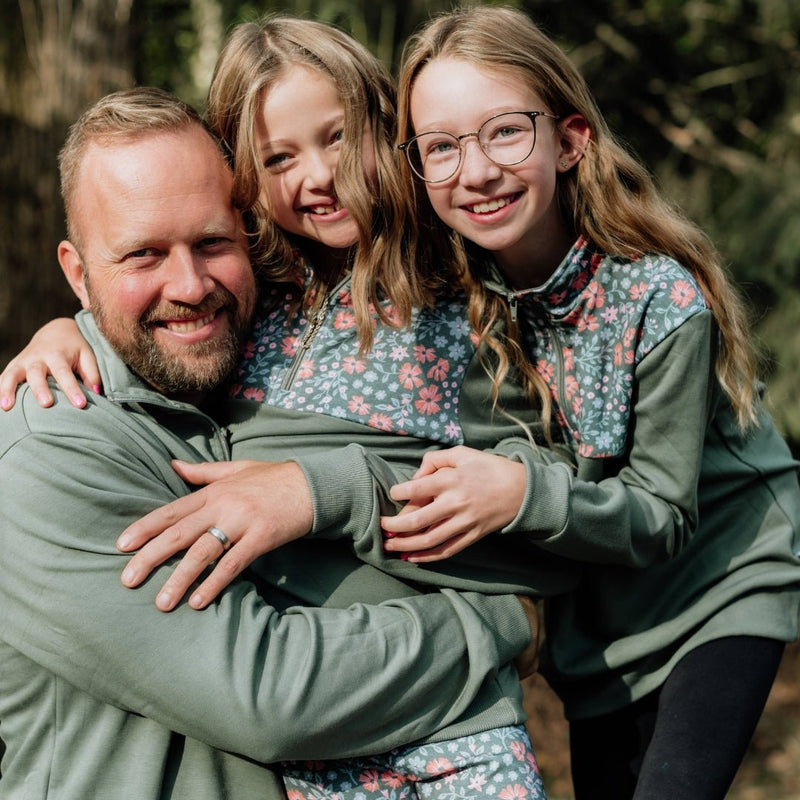 Adult Unisex Bamboo Fleece Half Zip — Last Call