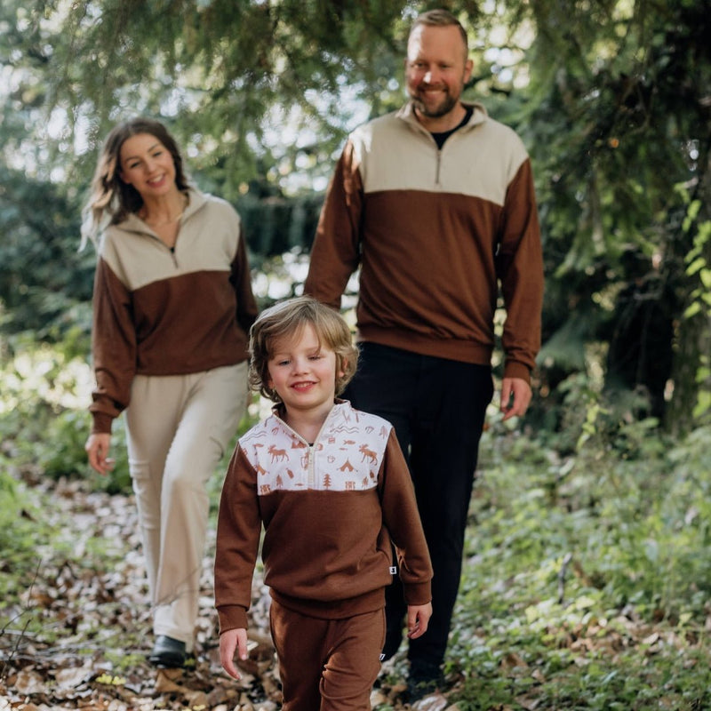 Adult Unisex Bamboo Fleece Half Zip — Last Call