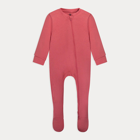 Mini Wardrobes - Footed Baby Pajamas, Baby Jumpsuit, Baby Coveralls, Ribbed Cotton