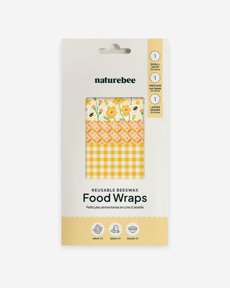 Beeswax Wrap Variety Set - Home & Well 