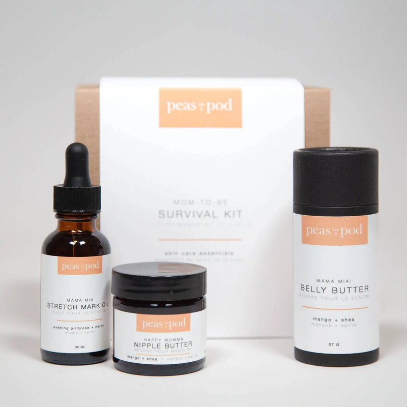 PEAS IN A POD Mom to Be Survival Kit | All Things Jill - Home & Well