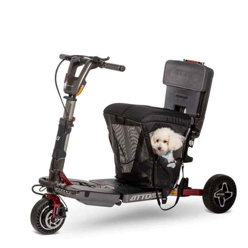 Atto Pet carrier & Cushion Black