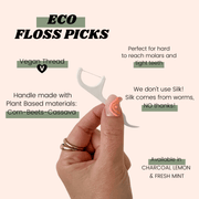 The future is bamboo - Eco Floss Picks - Home & Well