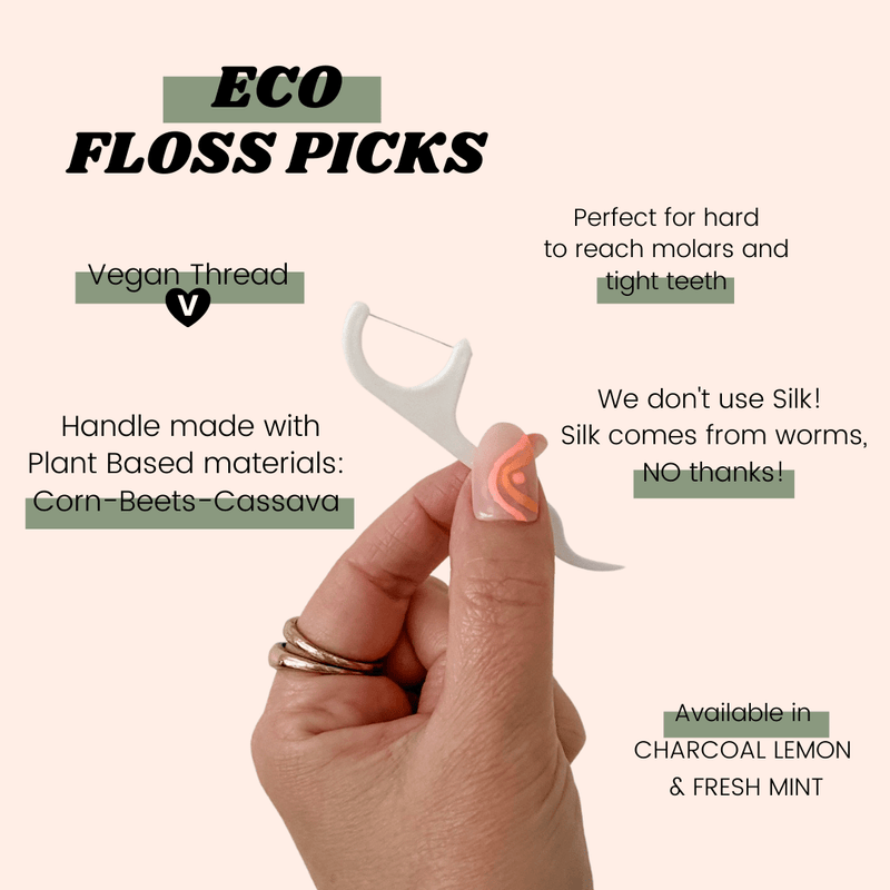 The future is bamboo - Eco Floss Picks - Home & Well