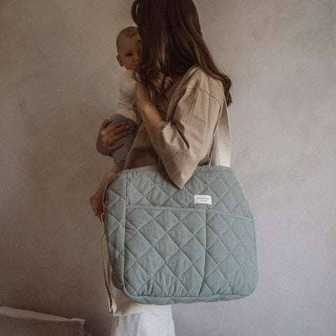 Dans le Sac - Adjustable quilted diaper bag