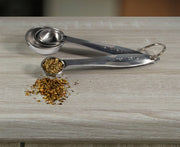Port Style Enterprises Canada - Kitchen Basics Measuring Spoons 4/ST Silver - Home & Well 