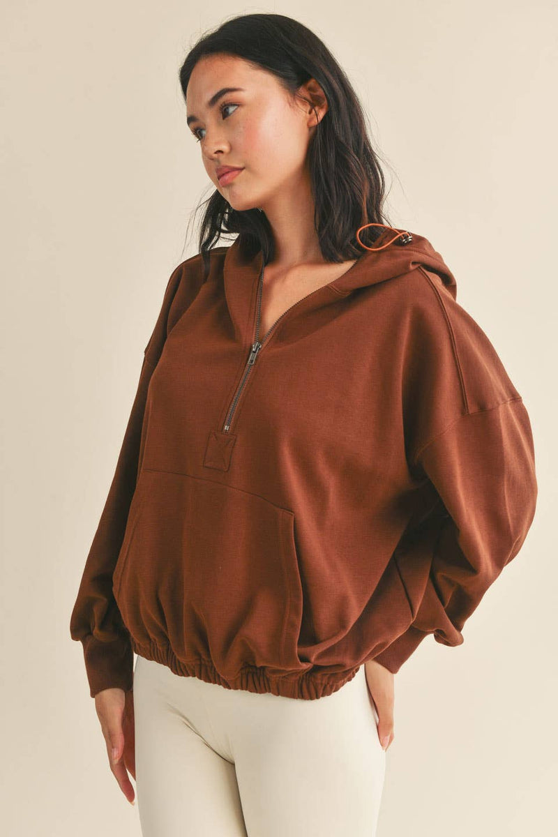 KIMBERLY C - Cinnamon Essential Pullover - Home & Well 