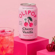 Olipop Cherry Vanilla Sparkling Tonic 355 ml - Home & Well 