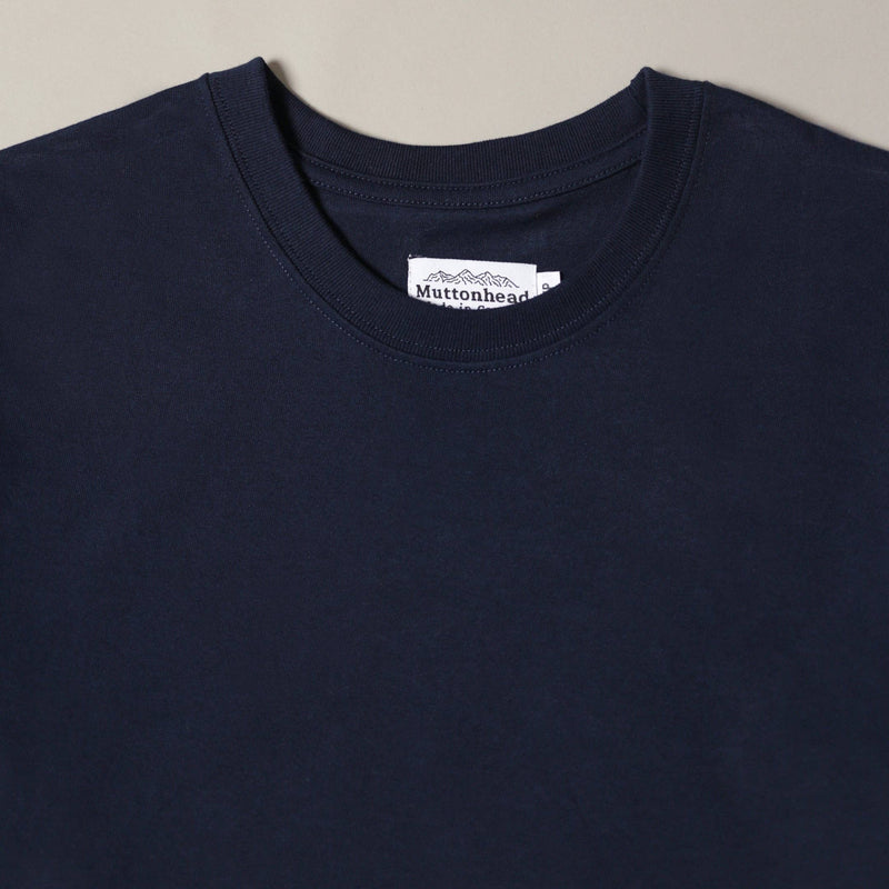 Muttonhead - Heavy Weight Tee - Navy - Home & Well 