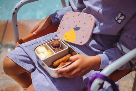 the cotton cloud - STAINLESS STEEL LUNCHBOX with compartments for KIDS