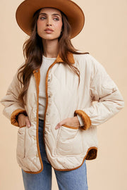 In Loom - REVERSIBLE QUILTED JACKET - Home & Well