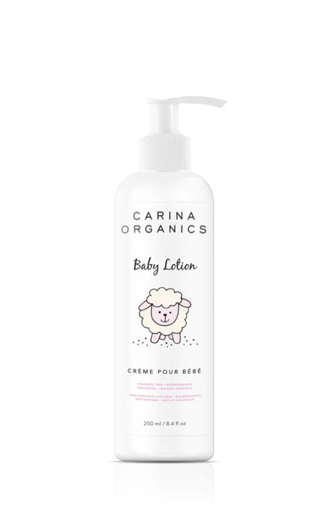 CARINA ORGANICS Unscented Baby Lotion - Home & Well 