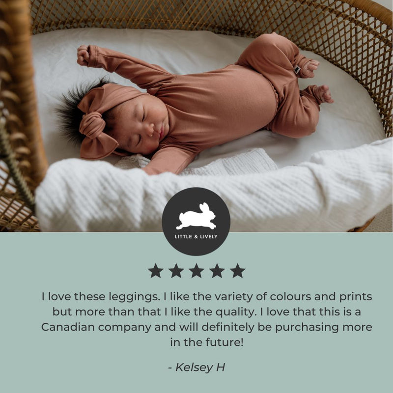 Baby Bamboo Leggings | Solid Colours — Last Call