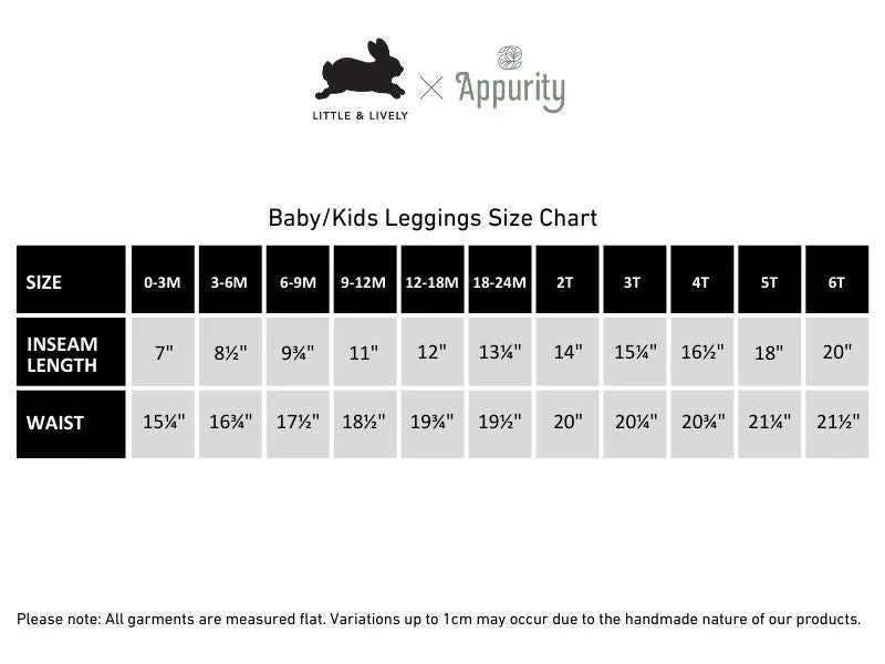 Baby/Kids Bamboo Leggings | Little & Lively