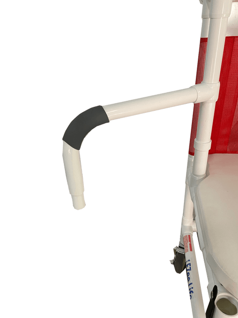 Bariatric Soft Seat Shower Commode with Footrest (700 Series)