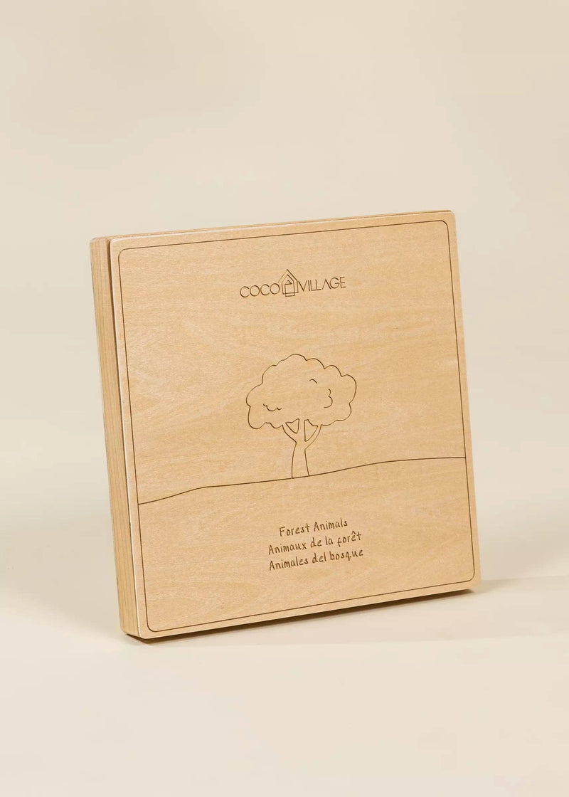 Coco Village - Wooden Balance Puzzle - Forest (8 pcs) - Home & Well