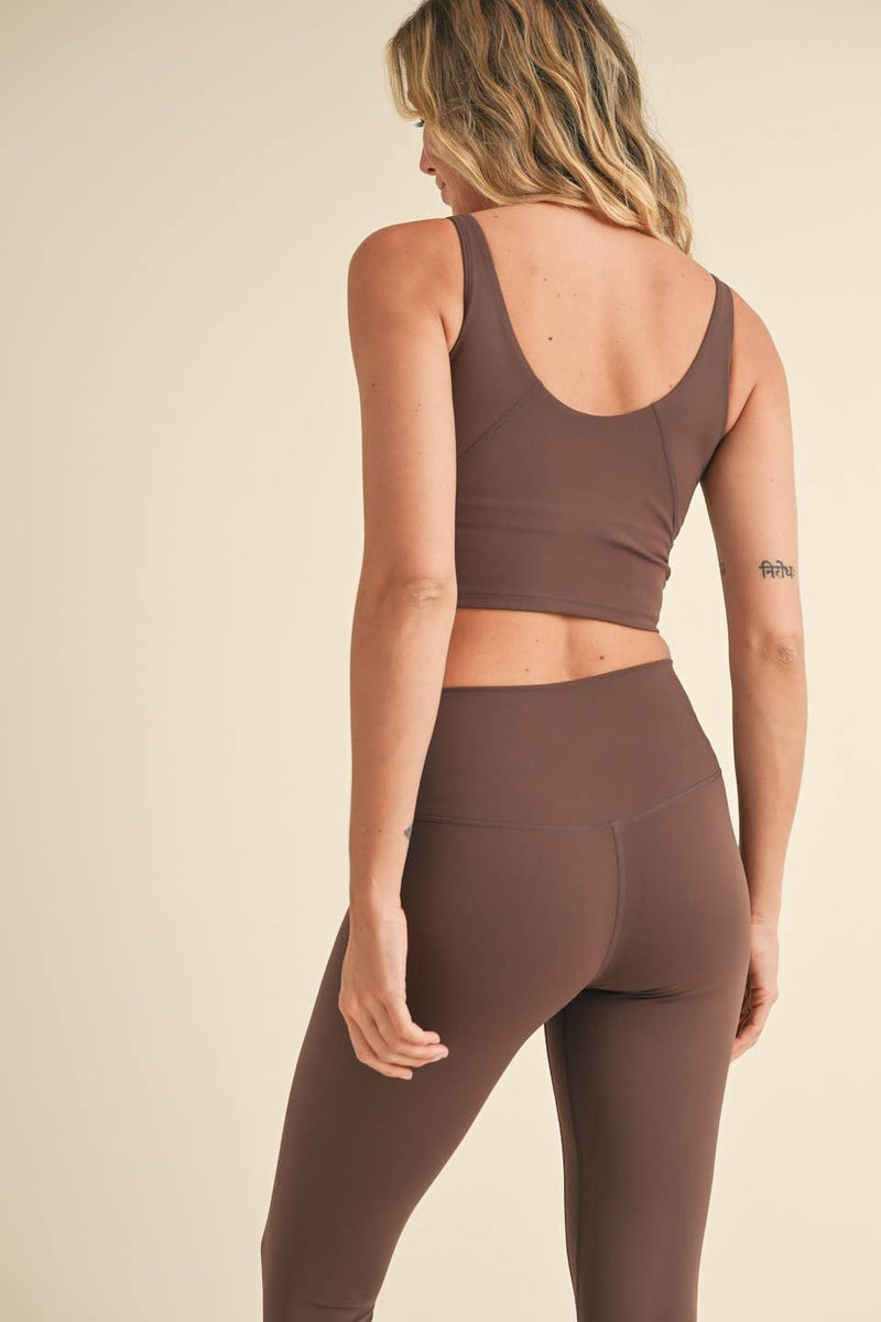 Aligned Performance Cropped Tank Top - Home & Well 