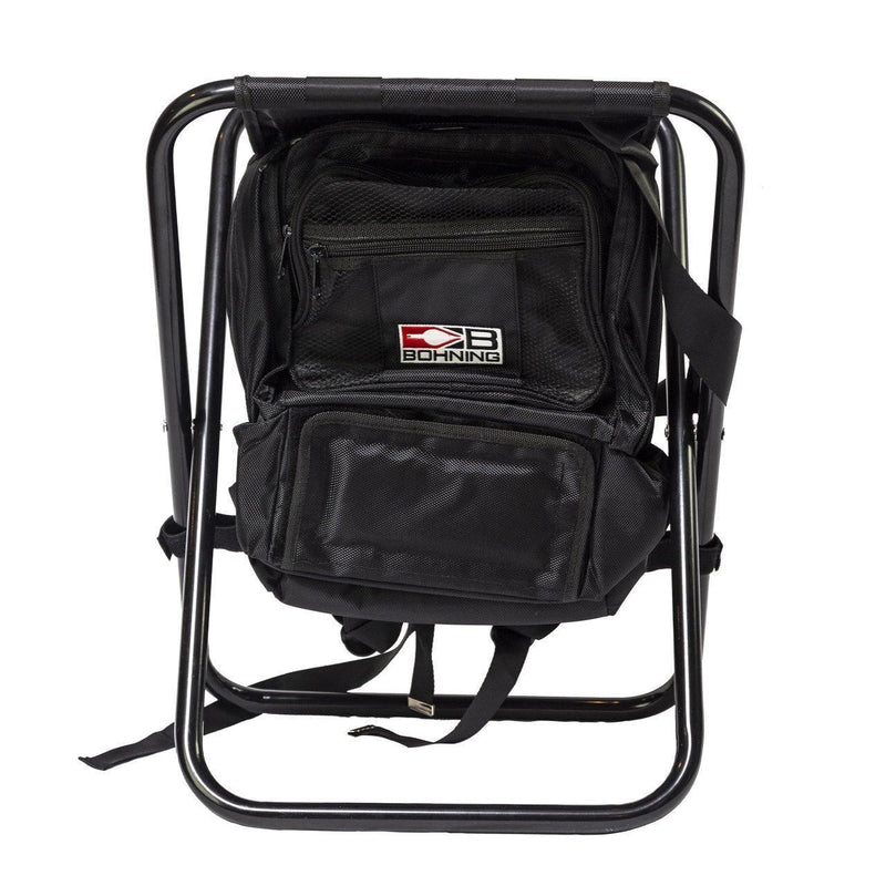 Bohning Archery Shooter Stool With Arrow Tubes/Umbrella Holder