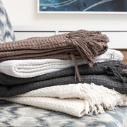 Fabstyles - Fabstyles Honeycomb High Quality Cotton Throw - Home & Well 