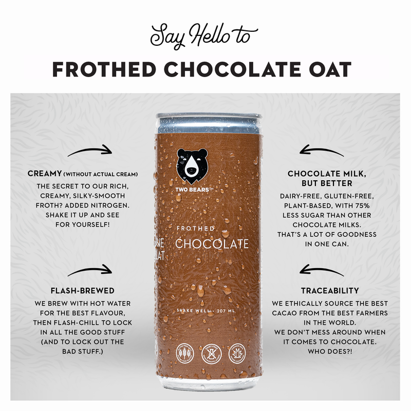 Frothed Chocolate Oat - Home & Well 