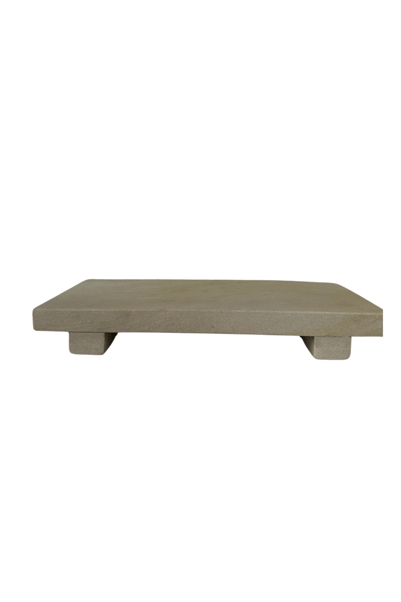 Luxe B Co - Beige Sandstone Trivet Riser - Home & Well 