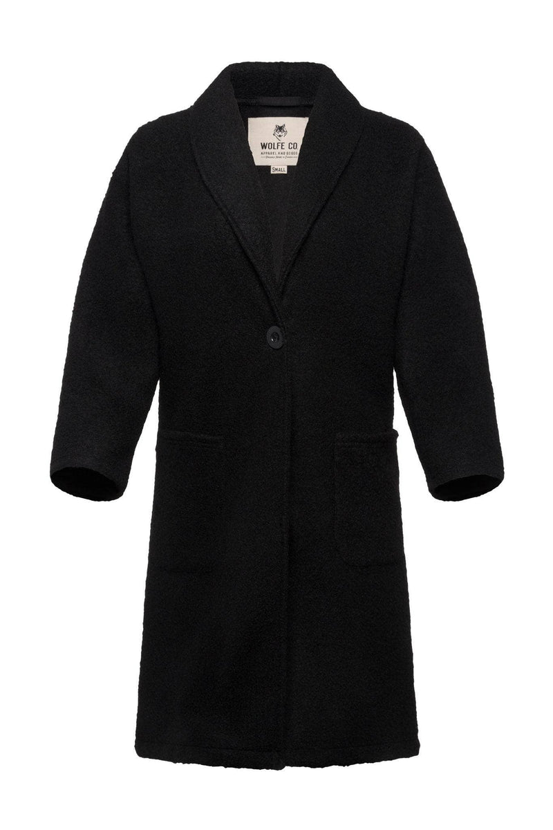 Wolfe Co. Apparel and Goods® - Black Chelsea Jacket - Home & Well 