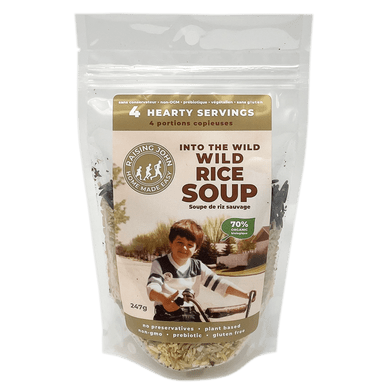 Raising John - Wild Rice Soup Mix - Serves 4 - Home & Well 